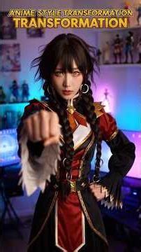 She Turns Into an Anime Girl in Real Life