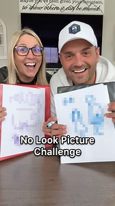 435K views · 27K reactions | No Look Picture Challenge! 藍 Y'all gotta try this with your partner! | Team Balmert | Facebook
