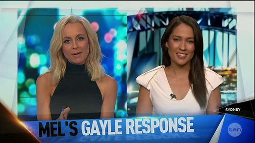 Mel McLaughlin talks about her interview with Chris Gayle