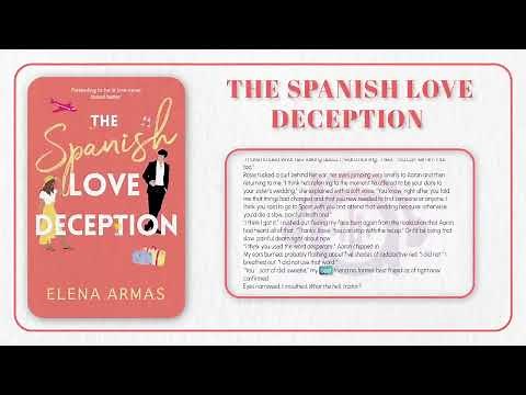 Full romance audiobook English: The Spanish Love Deception by Elena Armas