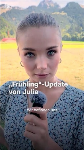 Okay, now we're even more curious! – Julia Beautx in a real talk about spring | ZDF