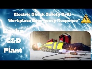 Electric Shock Safety Drill | First Aid Training for Emergencies