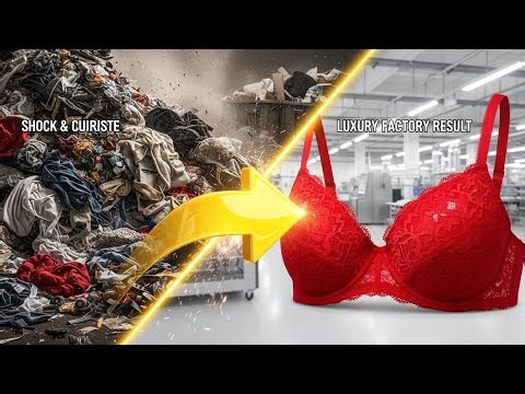 Inside the Factory: How Luxury Bras are Made (Step-by-Step Process) 👙🏗️