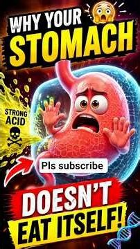Why Your Stomach Doesn't Eat Itself! 🤯🧬