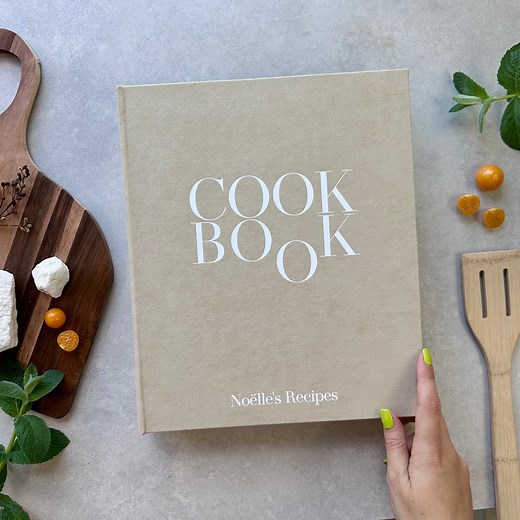 Personalised Recipe Book Binder, Cookbook, Custom A4 4 Ring Binder With Sleeves, Hard Cover Binder, Recipe Organizer Book, Cooking Gift - Etsy