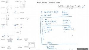Natural Deduction with Quantifiers