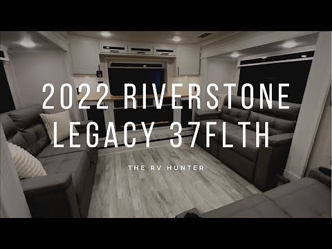 2022 Riverstone Legacy 37FLTH | Front Living Luxury Toy Hauler | Forest Rivers Top Of The Line