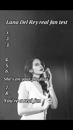 Lana Del Rey Song Quiz - Are You a Real Fan?