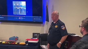 SUPRISE 50TH ANNIVERSARY IN LAW ENFORCEMENT PARTY FOR SPLENDORA POLICE CHIEF WALLY WIEGHAT (04/08/24) | Montgomery County Police Reporter