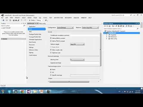 Tạo ứng dụng ASP.NET Web Form đầu tiên với Visual Studio 2012