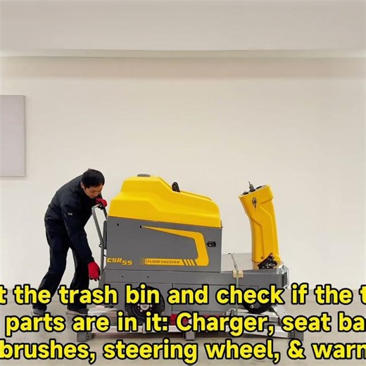 Unboxing the Future: CRYSTAL CSR55 Floor Sweeper Reveal! #shorts