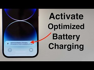 How to ACTIVATE Optimized Battery Charging on iPhone!