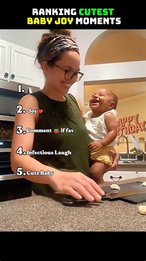 Ranking Cutest Baby Joy Moments