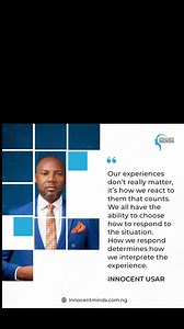 The experiences we face in life do not really define us. What we make of such encounters and how we are able to turn them to wins, speaks a lot about who we are and whonwe have become. Attend our NLP Practitioner Certification trainingin Abuja and Lagos this October. Nigeria's only comprehensive NLP experience and journey See details and enrol at: www.innoentminds.com.ng/practitioner #experiencesmatter #interpretationsmattermore #nlppractirioner #InnocentMINDS | InnocentMinds Training