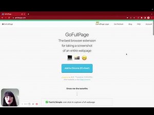How to Install and Pin GoFullPage in Your Browser for Easy Access | Step-by-Step Tutorial