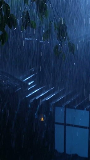 10 HOURS Thunderstorm & Heavy Rain for Stress Relief, Sleep & Relaxation