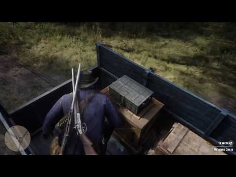 Red Dead Redemption 2 - How to steal the medicine chest stealthily ( high honor)