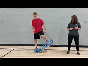 Balance Strategies with SlackBoard in Physical Therapy