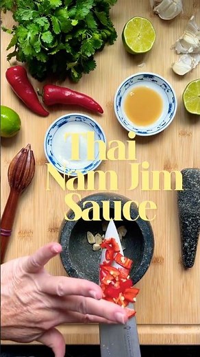 Let’s get SPICY with sweet, spicy & tangy Thai Nam Jim Dipping Sauce. #trueflavor