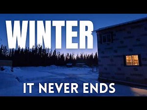Life in Alaska Winter Never Ends, Even in Spring... Here's What We Actually Do