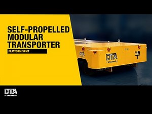 SELF-PROPELLED MODULAR TRANSPORTER | DTA by Enerpac