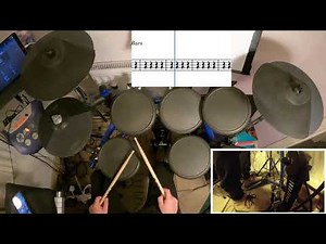 The Middle - Jimmy Eat World - Simplified Drum Playthrough and Notation