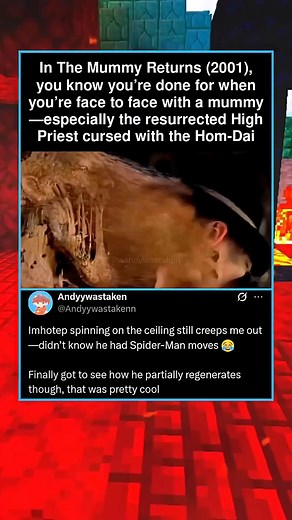 49K views · 95 reactions | This High Priest Scene in The MummyReturns Is Pure Nightmare Fuel #TheMummy2001 #TheMummyReturns #TheMummy #Imhotep #MovieFacts #Moviedetails #EgyptianMythology #Classic #Cinephile #MovieClips #BestScenes #Movieaandywastaken | secondclub | Facebook