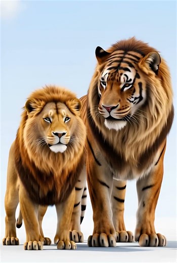 ¿Qué pasaría si cruzamos un león y un tigre?