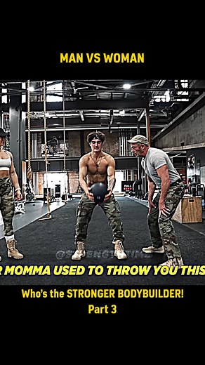 MAN vs WOMAN (👨🏻 vs 👩🏼) | Part 3 #strong #bodybuilding #strength #bodyweight #gym #gymtok #lifting #weigthlifting #challenges_tiktok #deadlift #workout #challenges #usa #military #man #woman #challenge #barbell #foryoup #foryoupagee #lift #gogym #academia #viral #foryouu