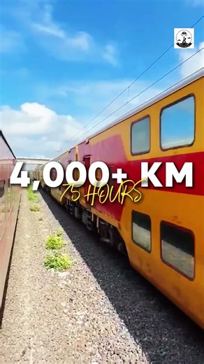 75 hours on the longest train journey in India #traintravel #india #adventure #vivekexpress