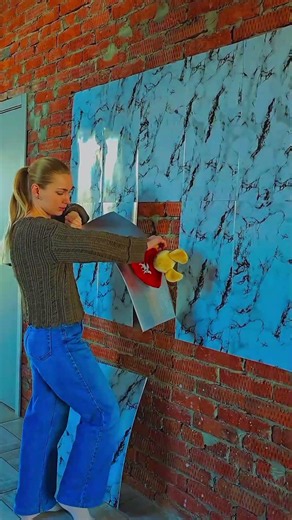 ✨ PET Marble Wall Panels – Create a Luxury Marble Interior with Effortless DIY Installation! 🏡🔥