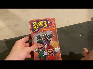 My Super Mario Bros. VHS Collection as of 8/5/22