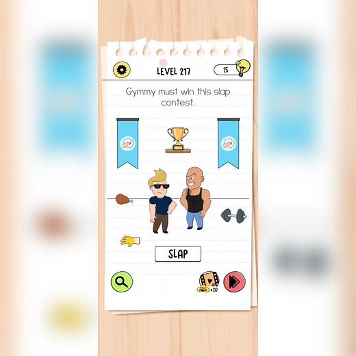 Brain Test 4 : Tricky Friends - Level 217