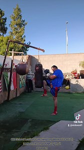27 reactions · 5 comments | Old School Leather Punching Bag Workout Part 71. 2 Minute Round of Muay Thai. Round 2! | Nickword 1 | Facebook