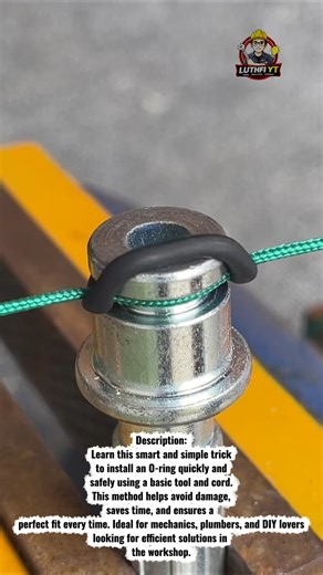 Easy O-Ring Installation Tool Trick! Insert Rings Fast & Perfect 🔧