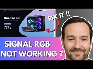 How To Fix Signal RGB Not Working - Simple Fix
