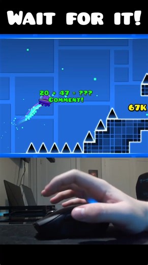 Impossible UFO Spam Clicks in Geometry Dash!