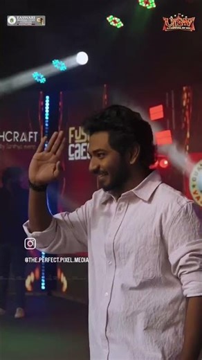 #ken karunas and sirai movie heroine 🍿 at srm easwari engineering college Ramapuram 🎉 2K26 #utsav #