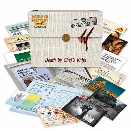 Case File - Death by Chef's Knife - U. Games Australia | Educational toys, games and puzzles