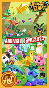2.5K views · 84 reactions | Take a minute with us to review 2023 in Animal Jam! From new animals, pets, dens and more - we hope you enjoyed this year as much as we did! #animaljam #ajpw #yearinreview #2023yearinreview #newyearvibes | Animal Jam | Facebook
