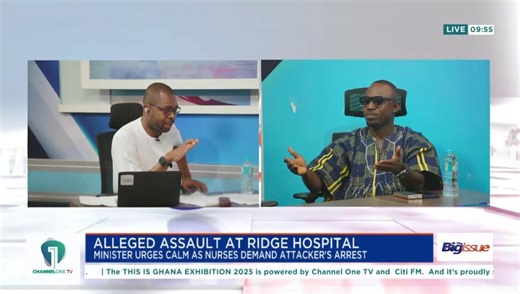 3.1K views · 29 reactions | “We have a systemic issue” — Greater Accra Registered Nurses Chairman, Jefferson Asare warns. He cautions that if challenges remain unresolved, attacks on health professionals may escalate.  Watch live: https://youtube.com/live/UifCNQ7ni90?feature=share #TheBigIssue with Selorm Adonoo | Citi 97.3 FM | Facebook