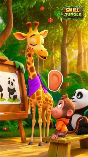 Welcome to Skill Jungle, where jungle friends learn important life skills! 🌴🦁
