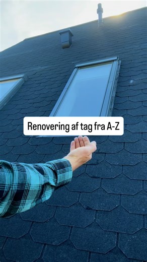 HC Tømrer on Instagram: "Kom med op på taget, og følg processen når vi lægger et helt nyt tag 👏🏻"