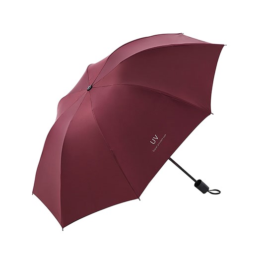 FHBVT Automatic 8-Rib Three-Fold Umbrella 280T High-Density Waterproof Fabric Inverted Design One-Button Auto Open/Close UV Protection UPF 50 Compact Portable For Travel New Year Folding Umbrella