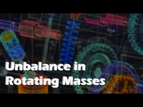 Mechanical Vibrations | Unbalance in Rotating Masses | Explanation