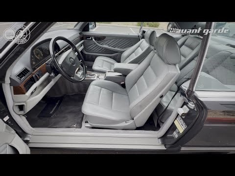 Original-Owner 1991 Mercedes-Benz 560SEC Operation