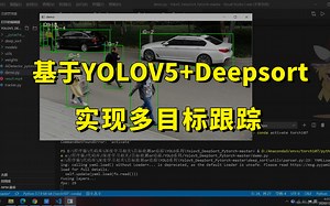 基于YOLOV5 Deepsort实现多目标跟踪实战， 博士通俗讲解原理及项目实战！学完轻松搞定毕设！卡尔曼滤波、pytorch、深度学习、目标检测