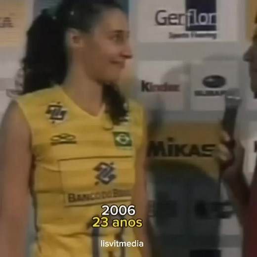 Evolução de Sheilla Castro no Voleibol (2006-2023)