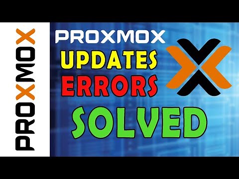 Proxmox Fix Update Errors