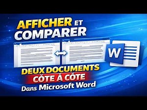 📄 Comment Afficher Et Comparer Deux Documents Cote A Cote Dans Microsoft Word